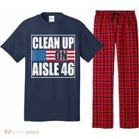 Clean Up On Aisle 46 American Flag Pajama Set thumb 0