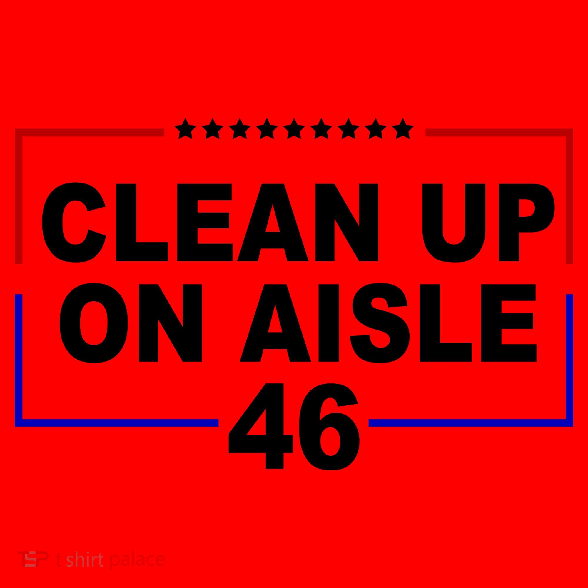 Clean Up On Aisle 46 Anti Biden Santa Hat