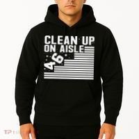 Clean Up On Aisle 46 Impeach Biden Sarcastic Anti Biden 86 46 Hoodie thumb 2