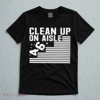 Clean Up On Aisle 46 Impeach Biden Sarcastic Anti Biden 86 46 T-Shirt thumb 5
