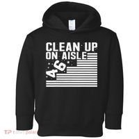 Clean Up On Aisle 46 Impeach Biden Sarcastic Anti Biden 86 46 Toddler Hoodie thumb 0