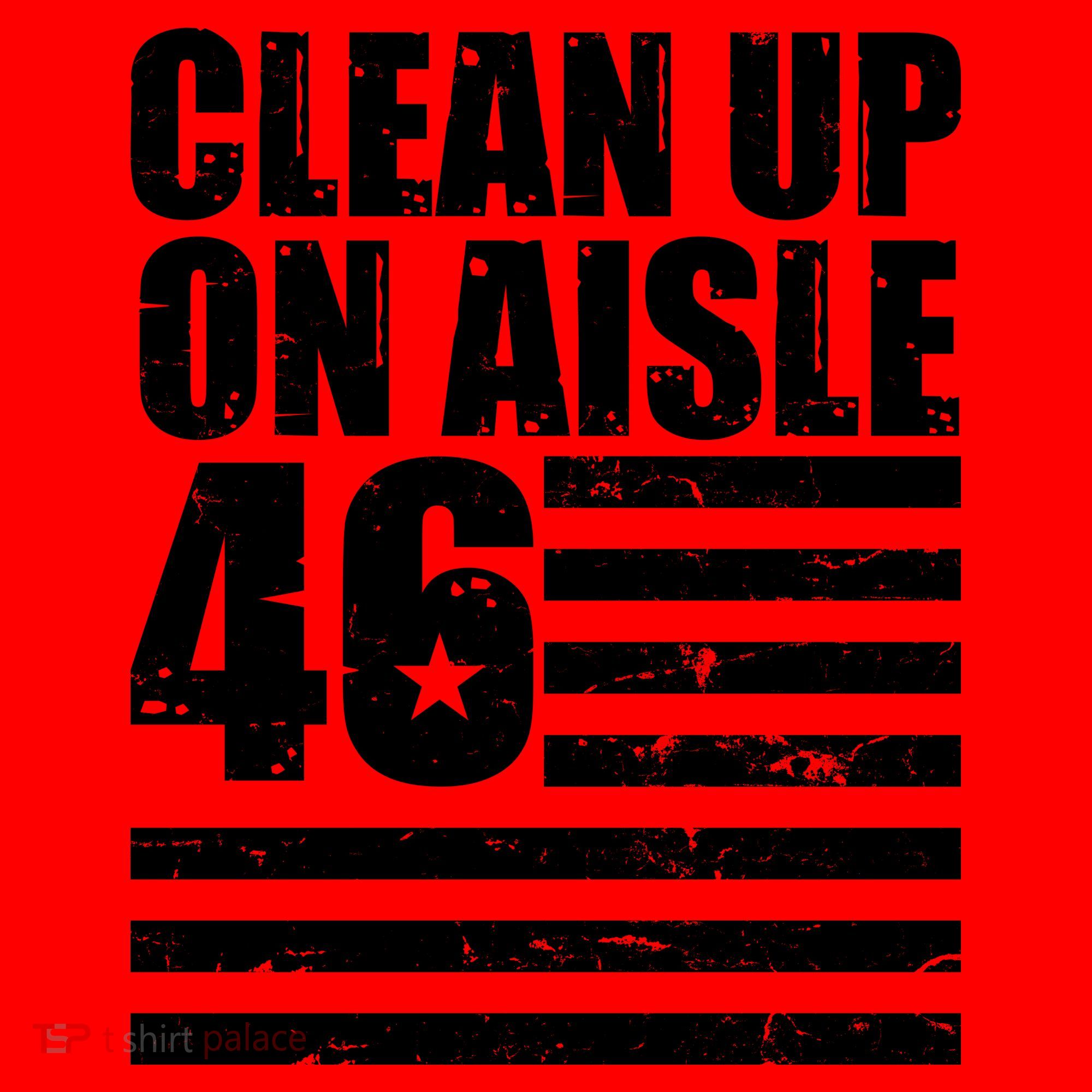 Clean Up On Aisle 46 Anti Biden Santa Hat