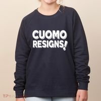 Cuomo Resigns Women's Sweatshirt thumb 0