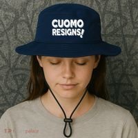 Cuomo Resigns Bucket Hat thumb 3