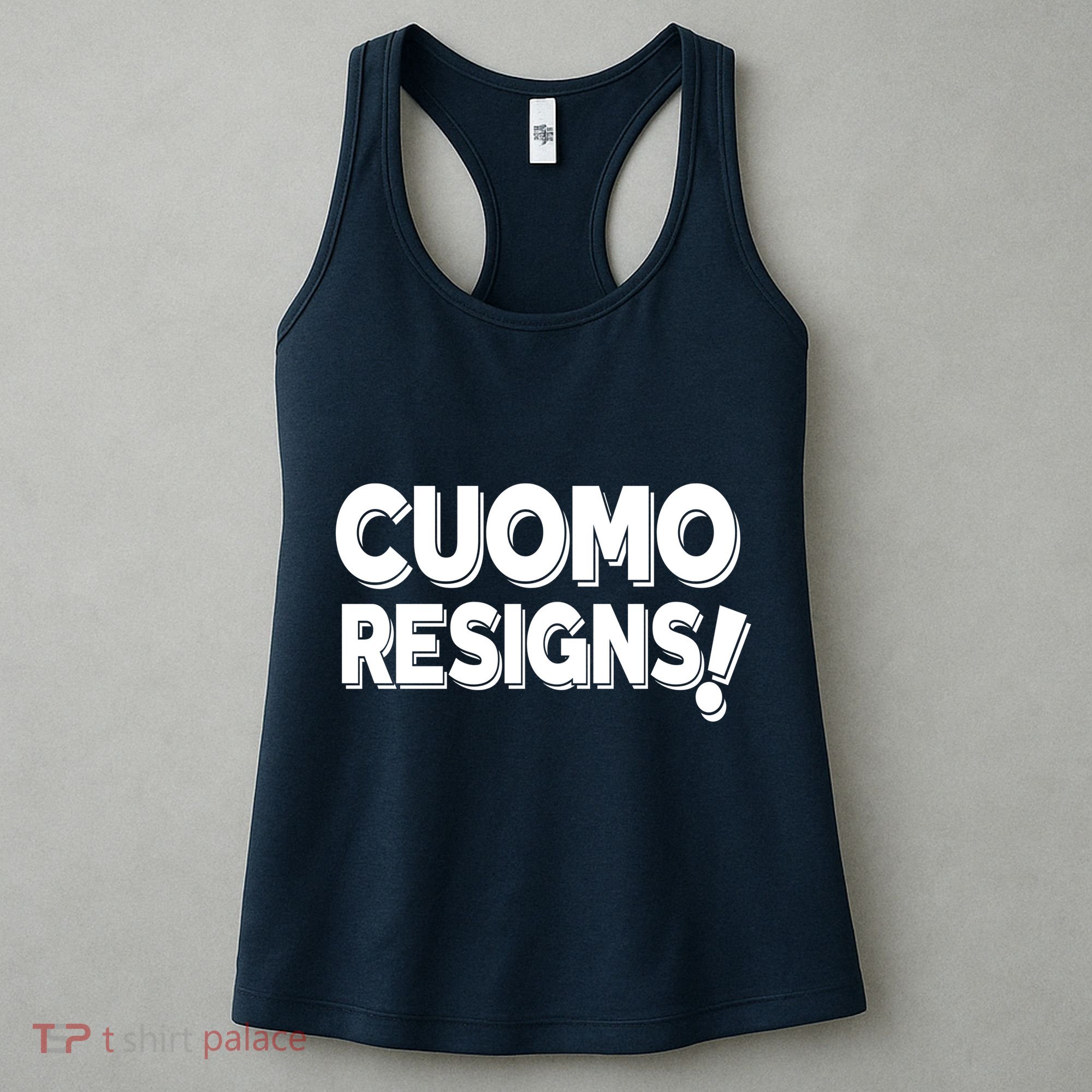 Cuomo Resigns Women's Tank Top