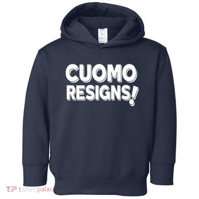 Cuomo Resigns Toddler Hoodie