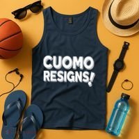 Cuomo Resigns Tank Top thumb 4