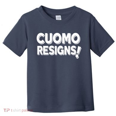 Cuomo Resigns Toddler T-Shirt