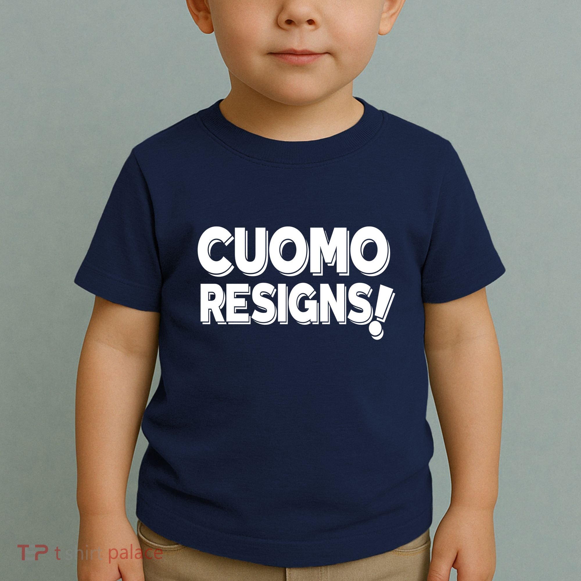 Cuomo Resigns Toddler T-Shirt