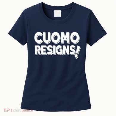 Cuomo Resigns Women's T-Shirt
