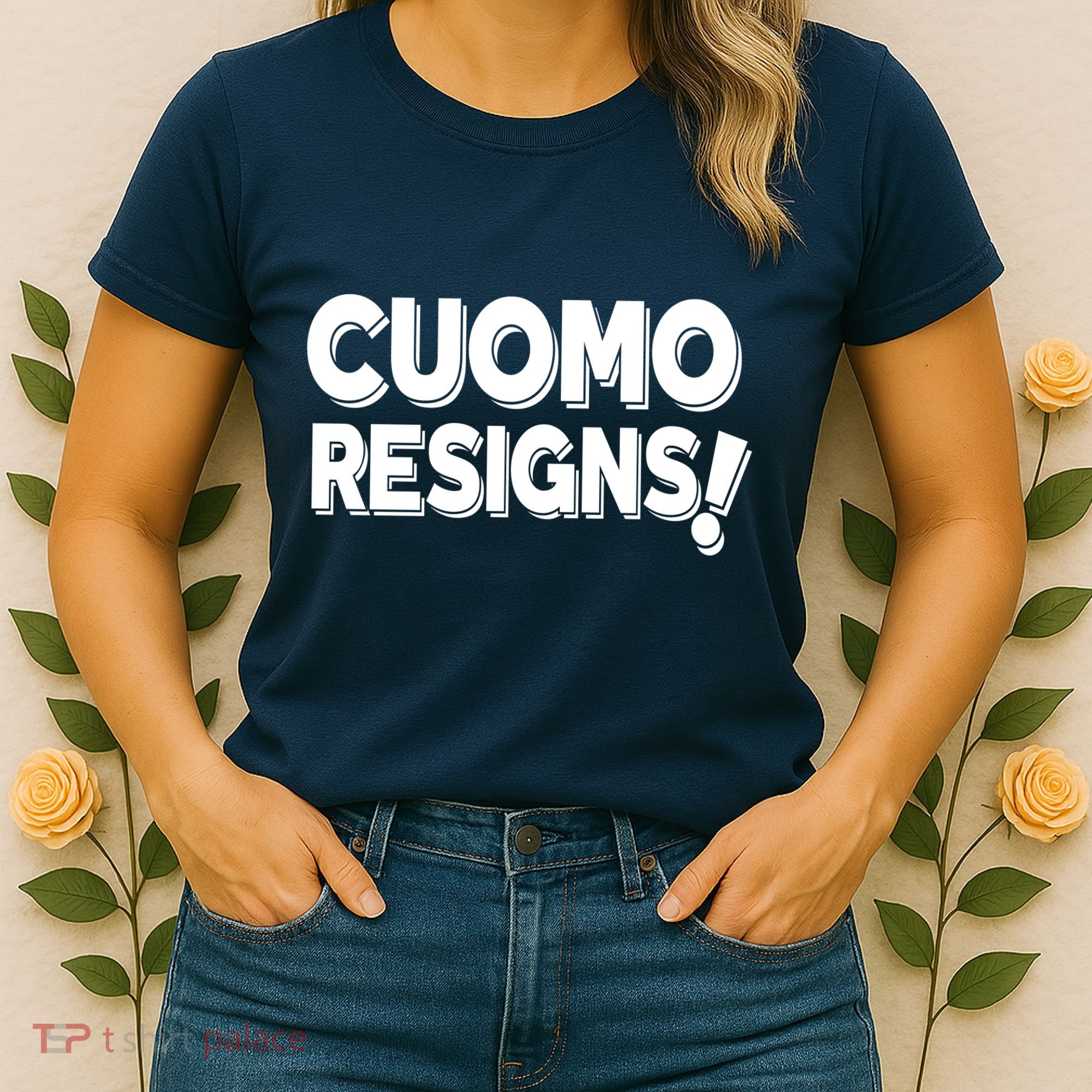 Cuomo Resigns Women's T-Shirt