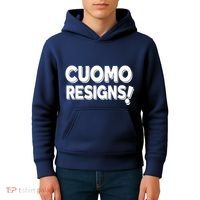 Cuomo Resigns Kids Hoodie thumb 4