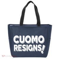 Cuomo Resigns Tote Bag thumb 0
