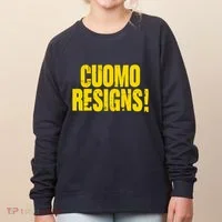 Cuomo Resigns Anti Andrew Cuomo Women's Sweatshirt thumb 0