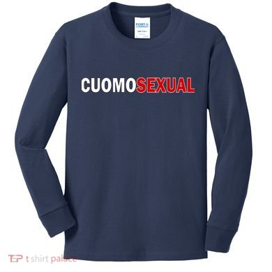 Cuomosexual Kids Long Sleeve Shirt