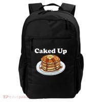 Caked Up Pancake Lover Sweet Breakfast Baking Backpack thumb 0
