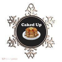Caked Up Pancake Lover Sweet Breakfast Baking Ornament thumb 0