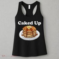 Caked Up Pancake Lover Sweet Breakfast Baking Women's Tank Top thumb 3