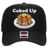 Caked Up Pancake Lover Sweet Breakfast Baking Hat thumb 0