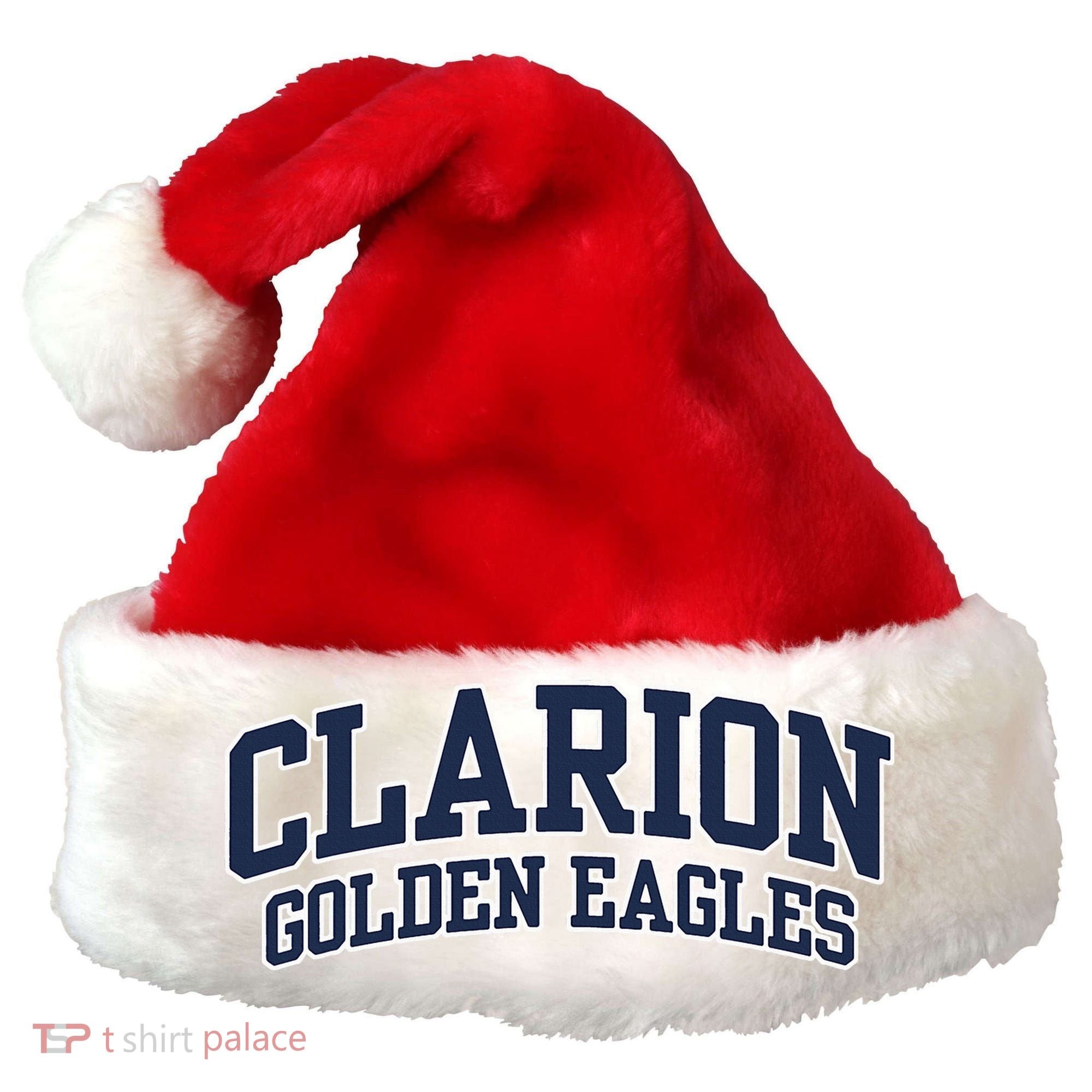 Clarion University Pennsylvania Golden Eagles Santa Hat