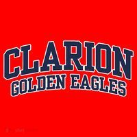 Clarion University Pennsylvania Golden Eagles Santa Hat thumb 1