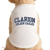 Clarion University Pennsylvania Golden Eagles Doggie Tank thumb 0