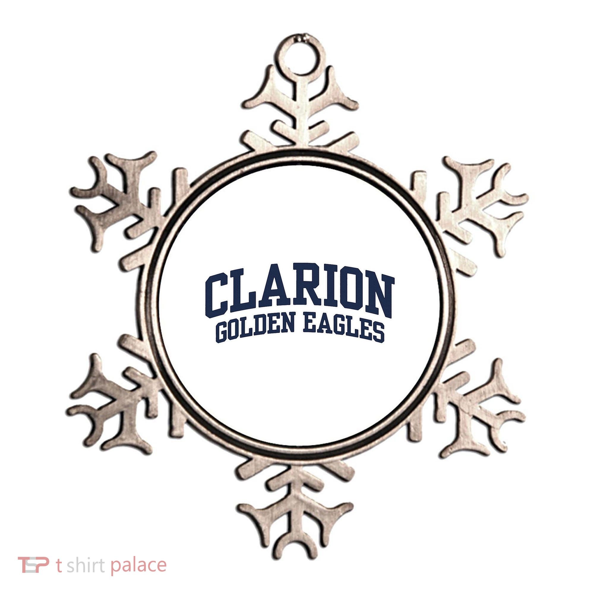 Clarion University Pennsylvania Golden Eagles Ornament