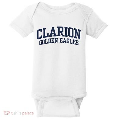 Clarion University Pennsylvania Golden Eagles Baby Bodysuit