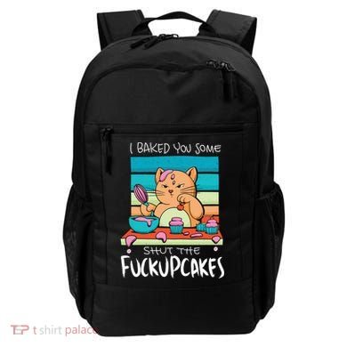 Cupcake Cat Bake You Fuckupcakes Backpack