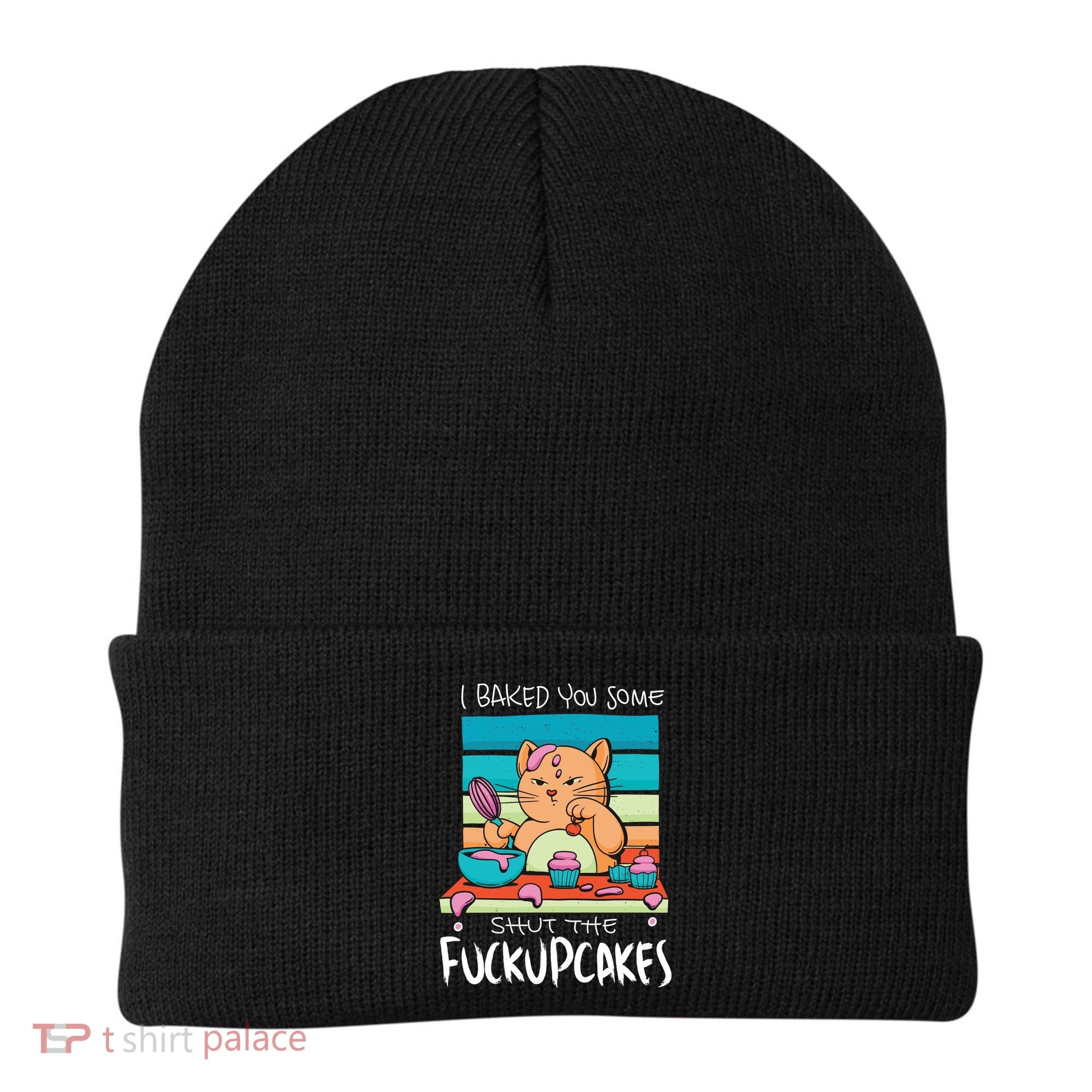 Cupcake Cat Bake You Fuckupcakes Beanie