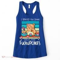 Cupcake Cat Bake You Fuckupcakes Women's Tank Top thumb 0