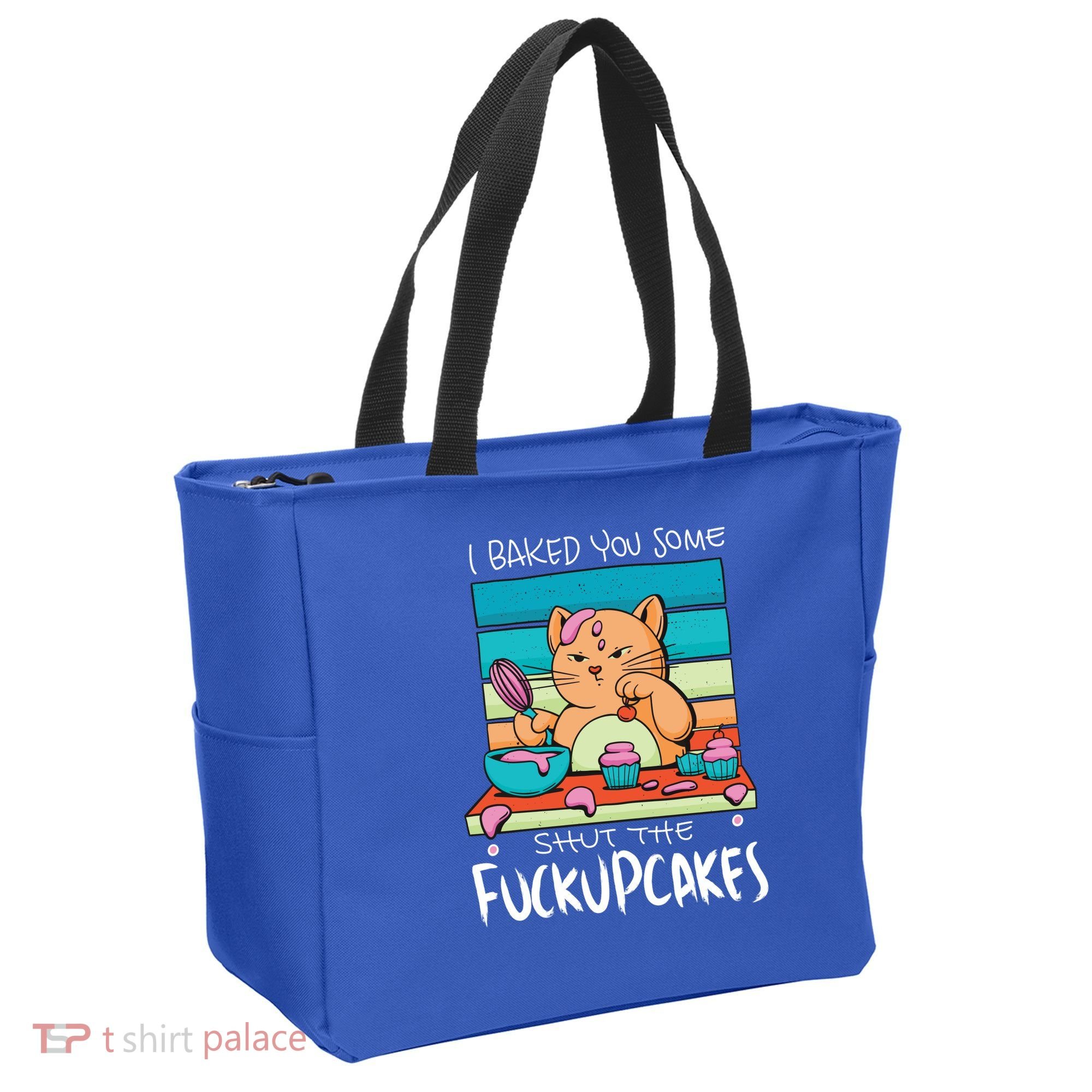 Cupcake Cat Bake You Fuckupcakes Tote Bag