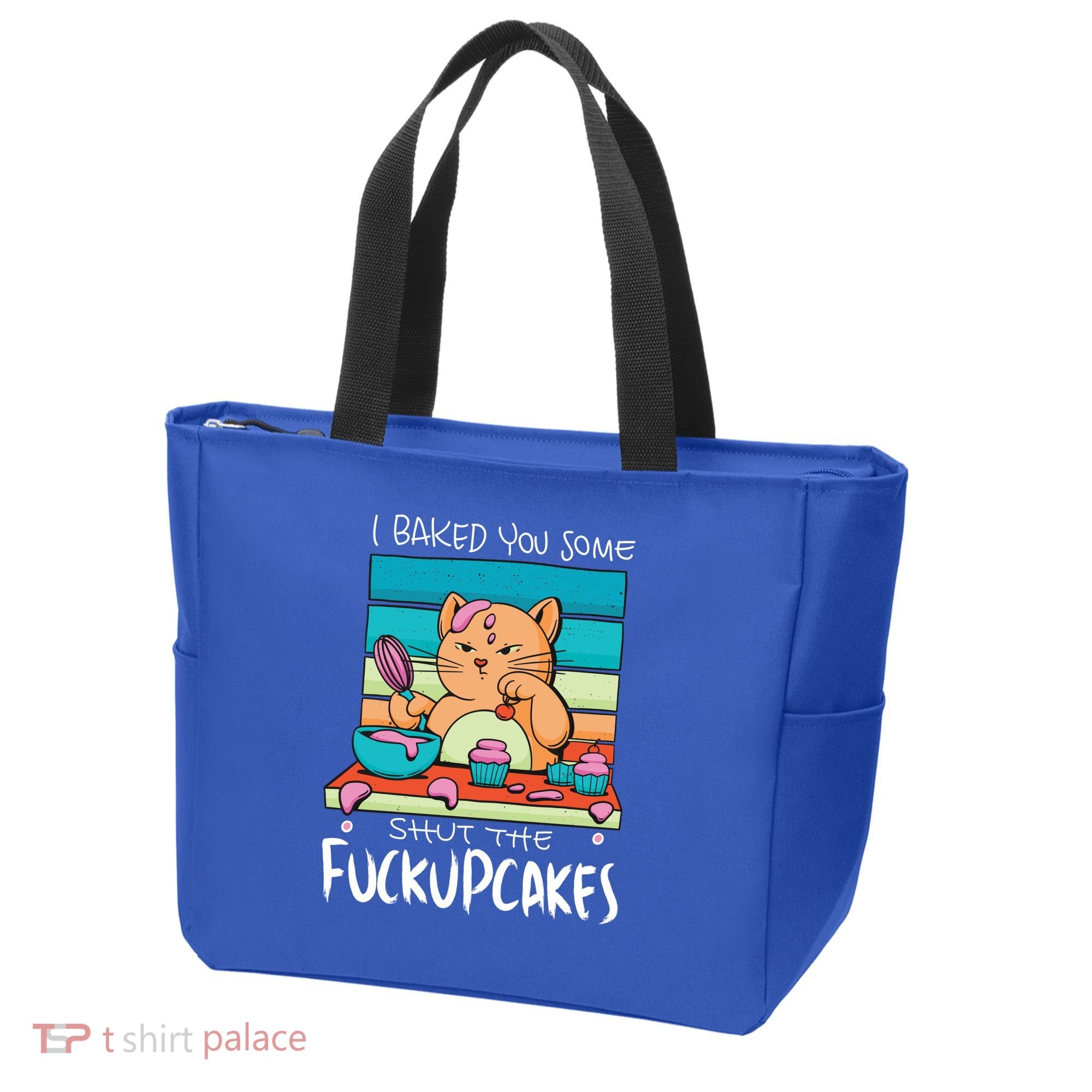 Cupcake Cat Bake You Fuckupcakes Tote Bag