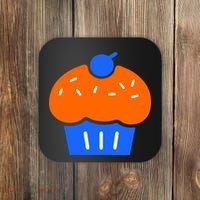 Cupcake KD KowarD Oklahoma City Basketball Coaster thumb 0