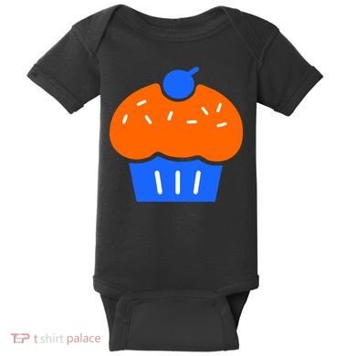 Cupcake KD KowarD Oklahoma City Basketball Baby Bodysuit