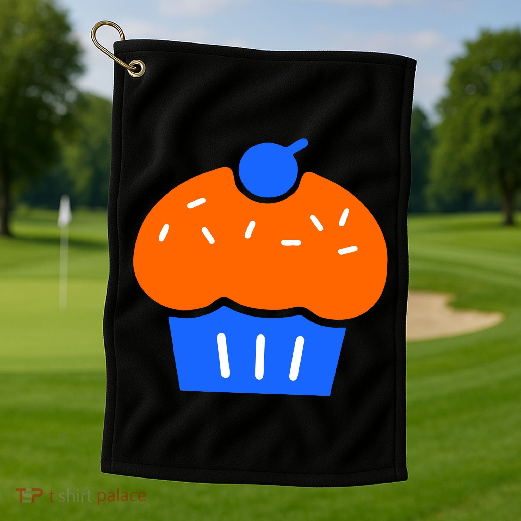 Cupcake KD KowarD Oklahoma City Basketball Golf Towel