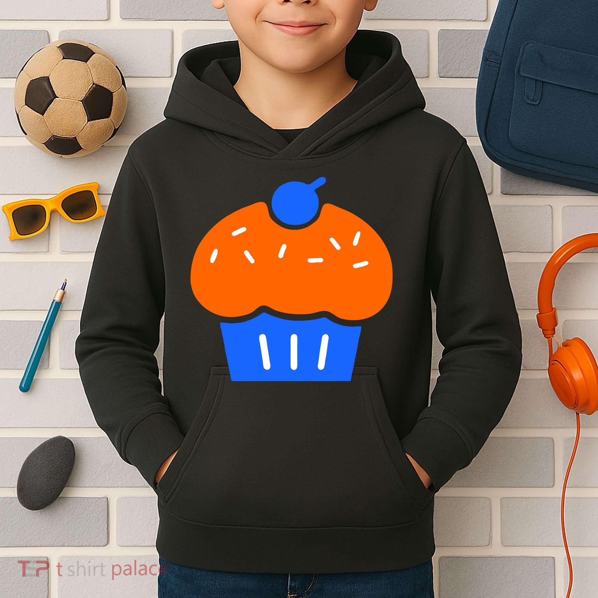 Cupcake KD KowarD Oklahoma City Basketball Kids Hoodie