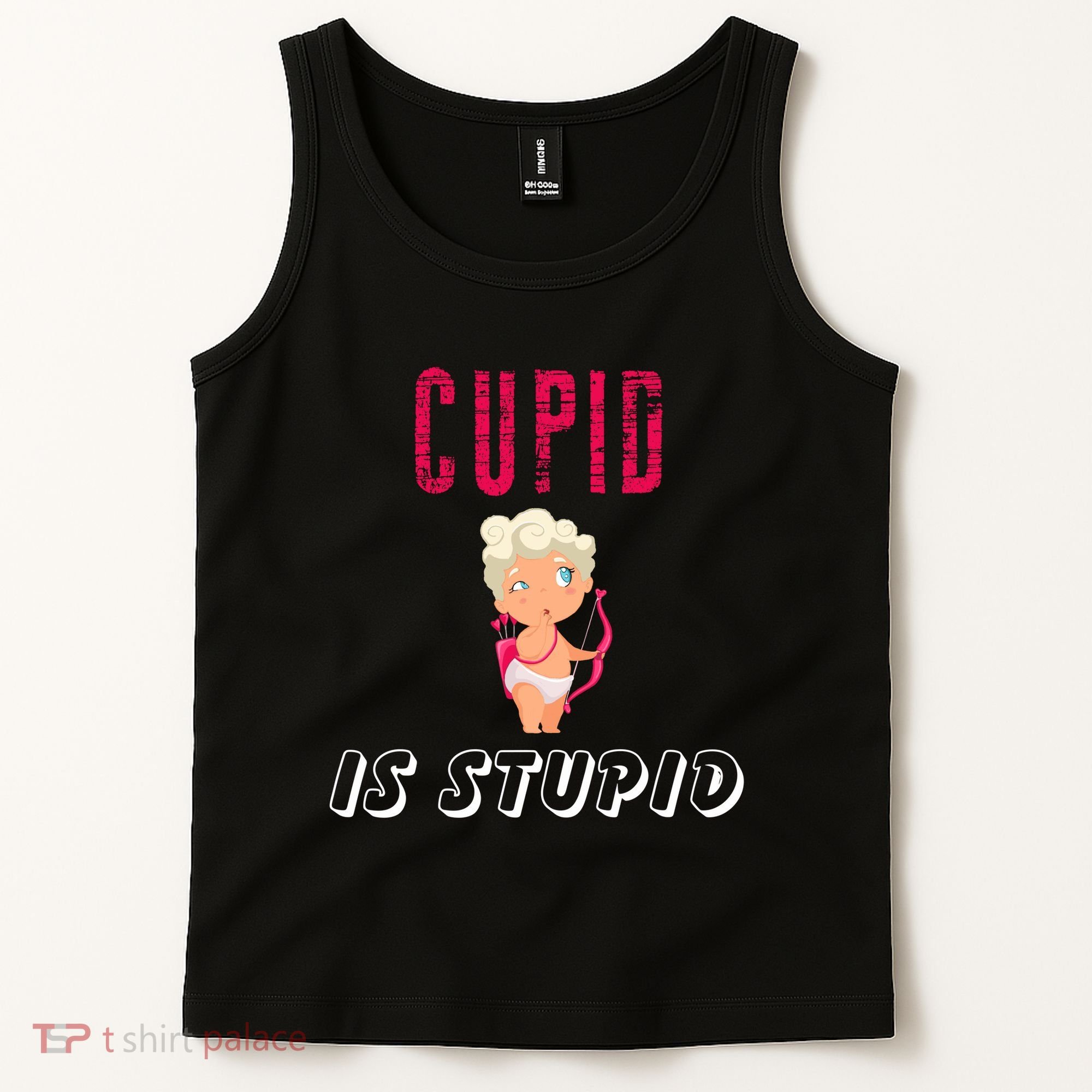 Cupid Is Stupid Tank Top