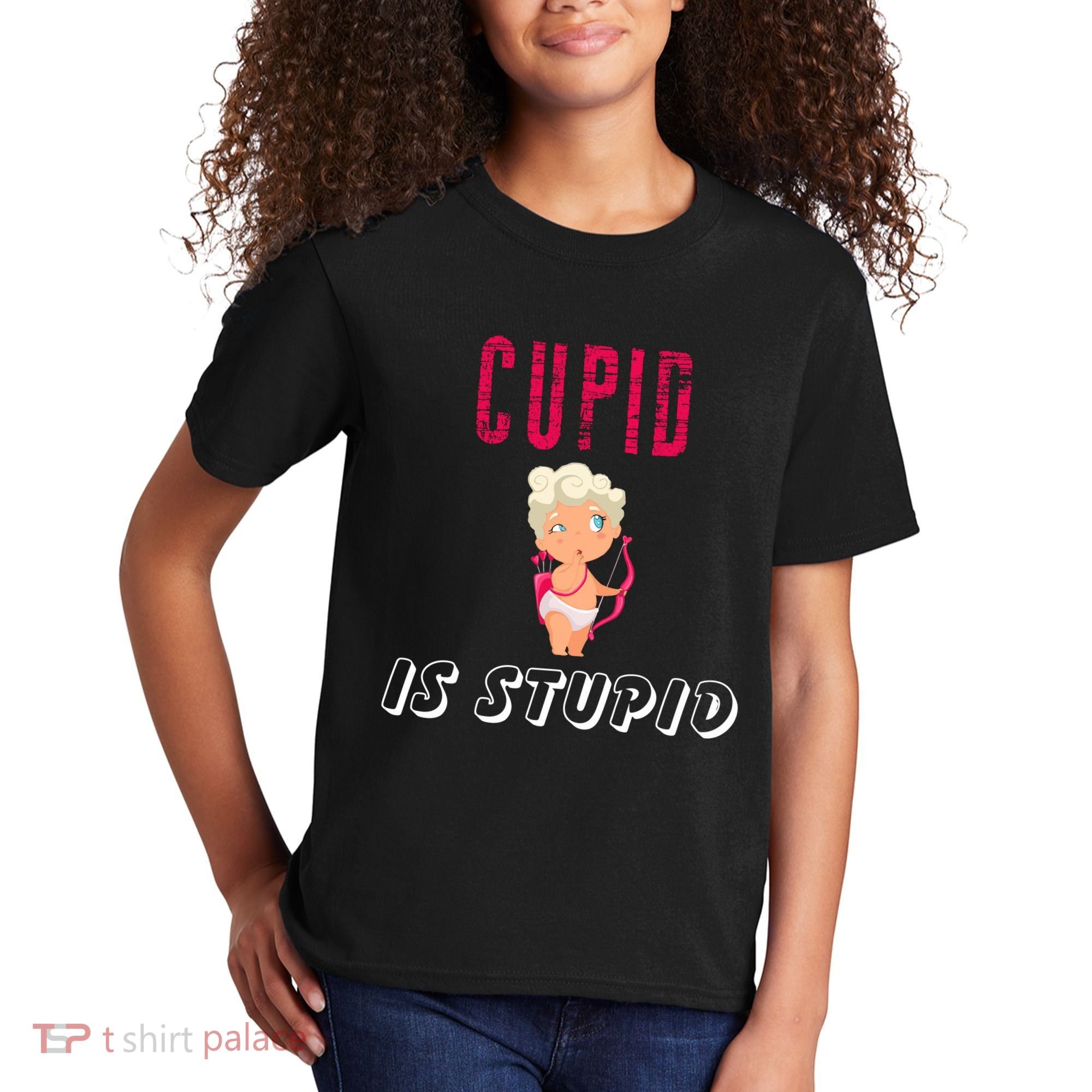 Cupid Is Stupid Kids T-Shirt