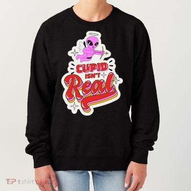 Cupid Isn't Real Funny Valentine's Day Women's Sweatshirt
