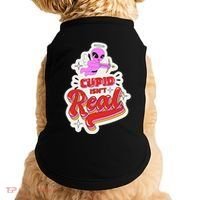Cupid Isn't Real Funny Valentine's Day Doggie Tank thumb 0