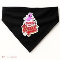 Cupid Isn't Real Funny Valentine's Day USA-Made Doggie Bandana thumb 0