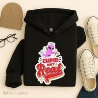 Cupid Isn't Real Funny Valentine's Day Hoodie thumb 4