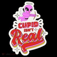 Cupid Isn't Real Funny Valentine's Day Sweatshirt thumb 3