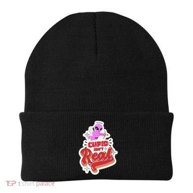 Cupid Isn't Real Funny Valentine's Day Beanie