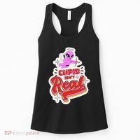 Cupid Isn't Real Funny Valentine's Day Women's Tank Top thumb 0