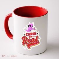 Cupid Isn't Real Funny Valentine's Day Coffee Mug thumb 0