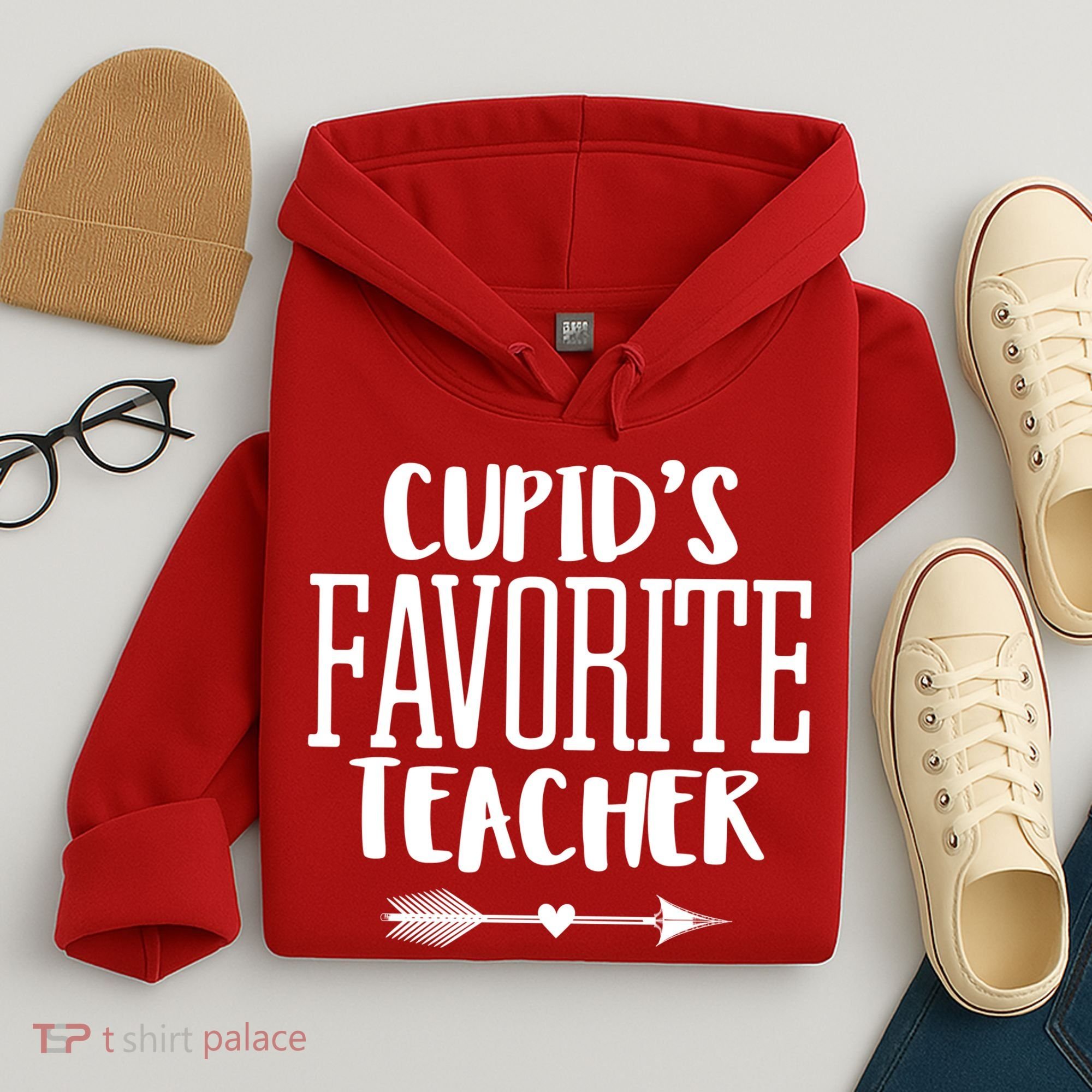 Cupid's Favorite Teacher Hoodie