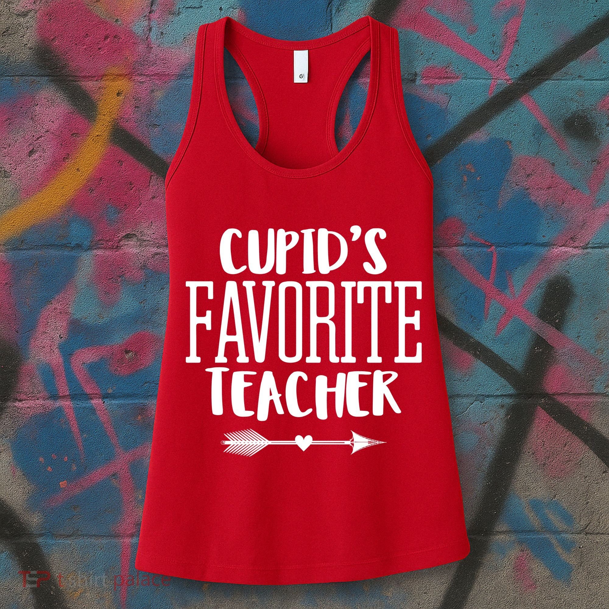Cupid's Favorite Teacher Women's Tank Top