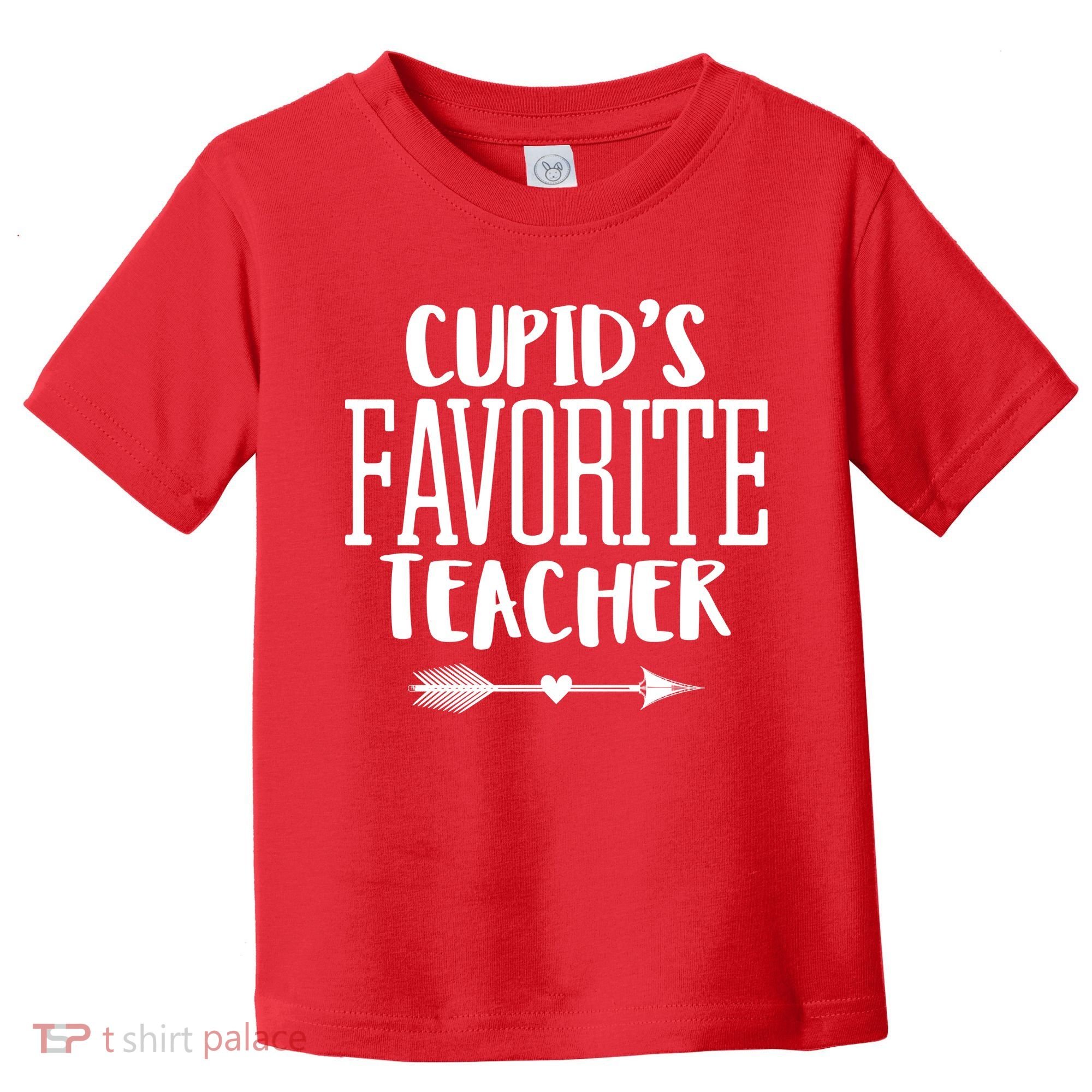 Cupid's Favorite Teacher Toddler T-Shirt